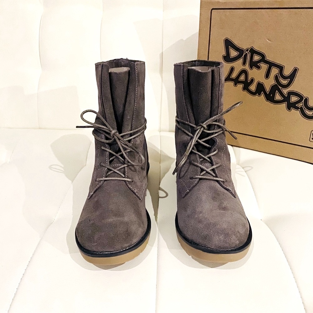 NEW DIRTY LAUNDRY Combat Boots